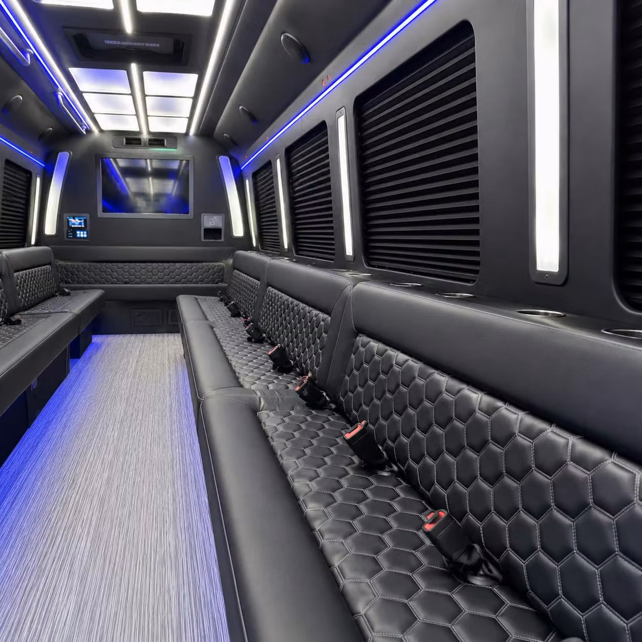 party bus interior